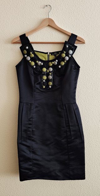 VESTIDO FIESTA PEDRO DEL HIERRO T. 36 A ESTRENAR