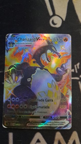 Charizard VMAX Gigamax PS 330 Carta Pokémon
