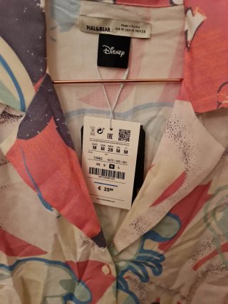 Camisa Mickey Mouse Disney Pull&Bear Talla M