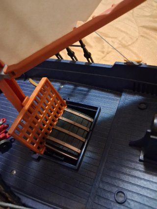 Galeone Playmobil con pirati