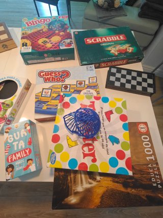 Lote de Juegos de Mesa Varios