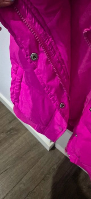 Chaleco rosa acolchado talla única