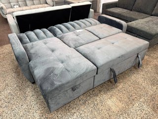 Chollo Sofá Chaise Longue Reclinable y Arcón