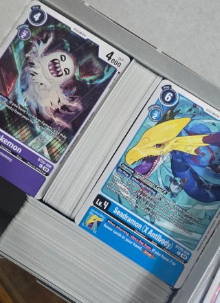Lote +2000 cartas Digimon TCG BT19/BT20 EN
