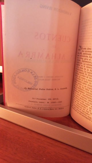 Cuentos de la Alhambra- W. Irving (P. Suárez)