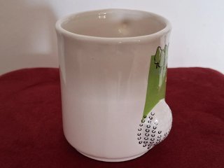 Coppia Mug Ceramica Golf Club Fiuggi Terme 1928