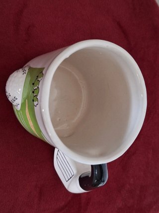 Coppia Mug Ceramica Golf Club Fiuggi Terme 1928