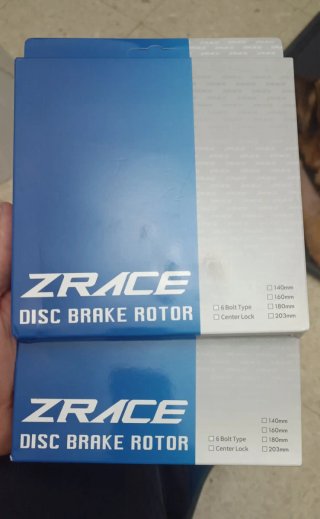 2 Discos Freno Zrace 160mm RT-RX Plus.