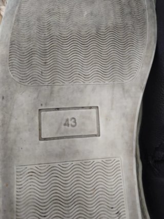 Scarpe uomo Sisley nere taglia 43