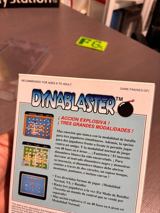 Dynablaster Nintendo NES Arcade Como Nuevo