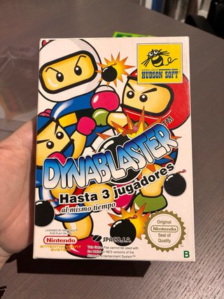 Dynablaster Nintendo NES Arcade Como Nuevo