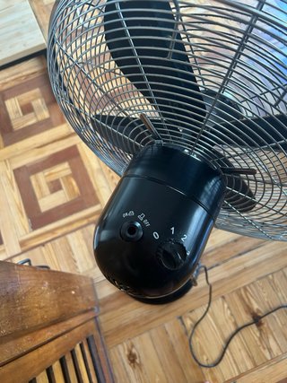 VENTILADOR DE PIE INDUSTRIAL NEGRO