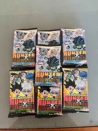 Paquetes Hunter X Hunter Sellos Wafer