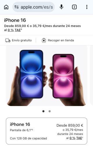 iPhone 16 precintado