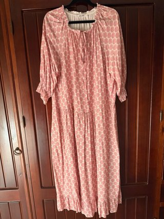 Vestido Kilda Talla Única Estampado Conchas