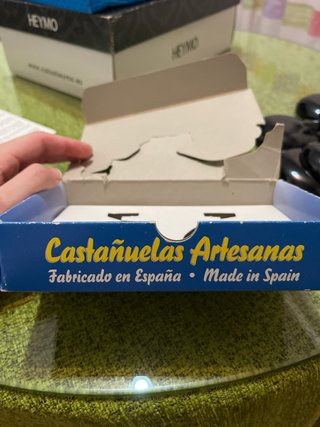 Castañuelas Artesanía de Tárrega Negras