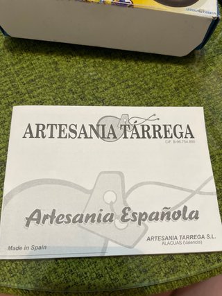 Castañuelas Artesanía de Tárrega Negras