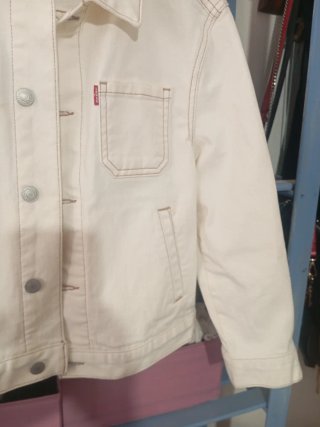 Chaqueta Levis Blanca Talla 10A