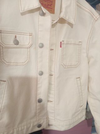 Chaqueta Levis Blanca Talla 10A