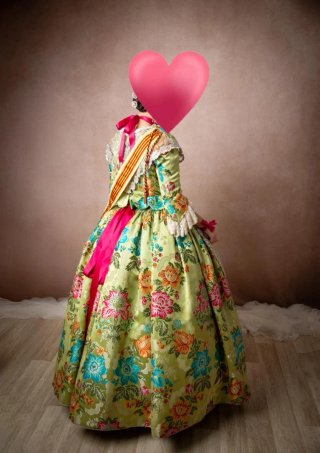 Traje Fallera Siglo XVIII Talla 38
