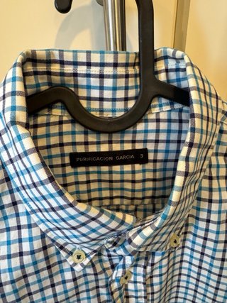 Camisa Purificación García cuadros