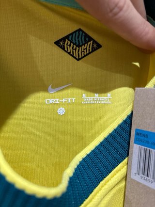 Camiseta Brasil Mundial 2026 Nike