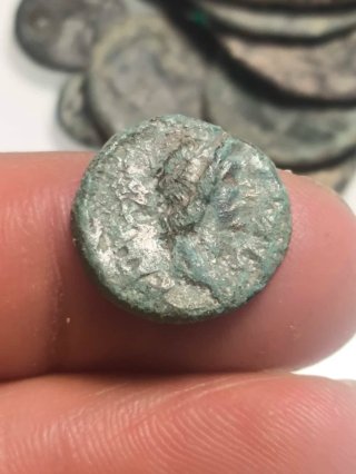 Moneda Romana Mysia Pergamo Antigua