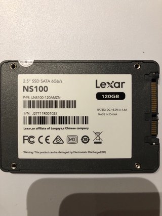 SSD Lexar 120GB