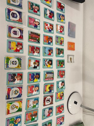 Lote 100 cromos Mundial Panini 2026