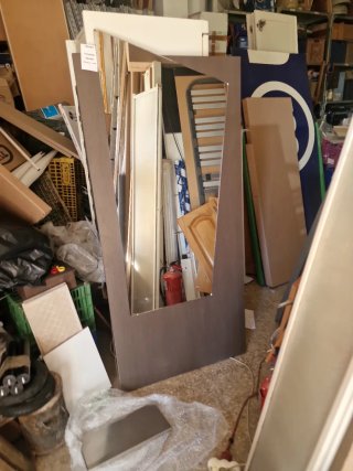 Tocador peluquería nuevo madera