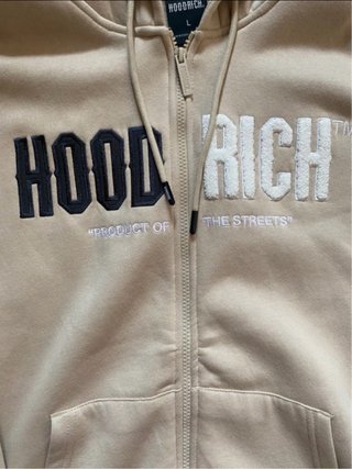 Conjunto Hoodrich Chándal Completo Talla L Beige