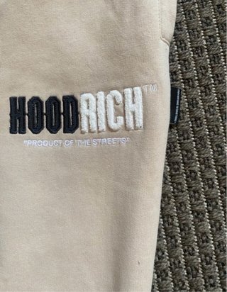Conjunto Hoodrich Chándal Completo Talla L Beige