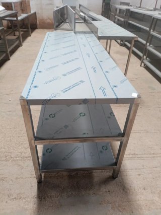 MESA CENTRAL LABOREO 190X70X85 MIRA MI PERFIL