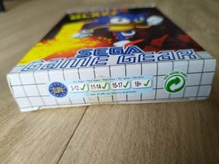 Sonic Blast Sega Game Gear Caja Manual Cartucho