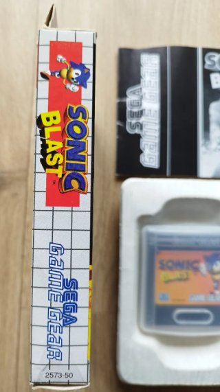Sonic Blast Sega Game Gear Caja Manual Cartucho