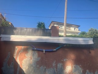 Toldo de tela , en buen estado , de 3,00x 3,00 m