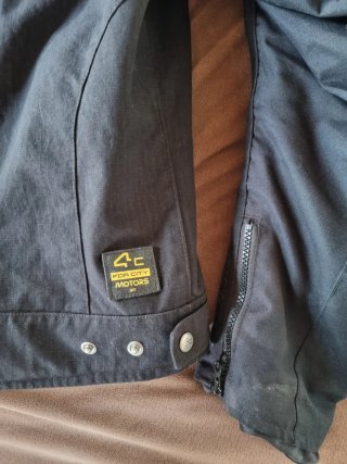 Chaqueta Moto 4C Motors Negra talla L