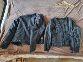 Chaqueta Moto 4C Motors Negra talla L