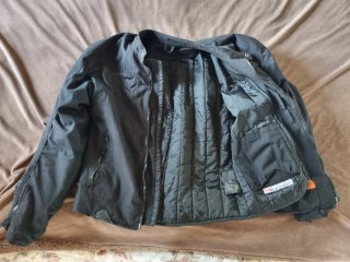 Chaqueta Moto 4C Motors Negra talla L