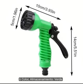 Manguera Extensible 30M Verde Nueva