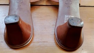 Sandalias Veletto Naranja y Blanco Mariposa