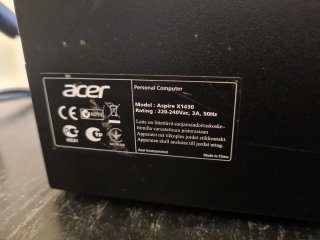 Acer Aspire X1430 Ordenador sobremesa Mini PC