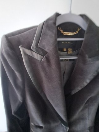 Blazer terciopelo Zara T36