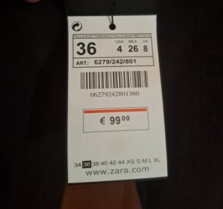 Blazer terciopelo Zara T36