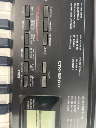 Teclado Electrónico Casio CTK-3200