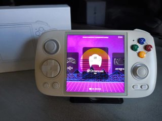 Anbernic RG Cube Blanco + SanDisk 128 GB