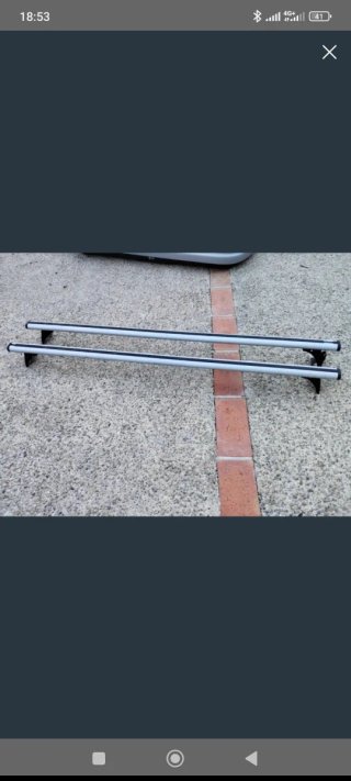 Barras techo aluminio para Fiat Ducato