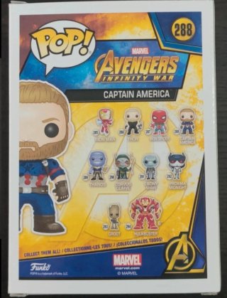 Funko Pop Capitán América 288 Avengers