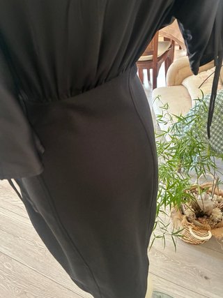 Vestido Adolfo Dominguez Negro Talla M