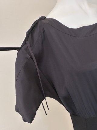 Vestido Adolfo Dominguez Negro Talla M